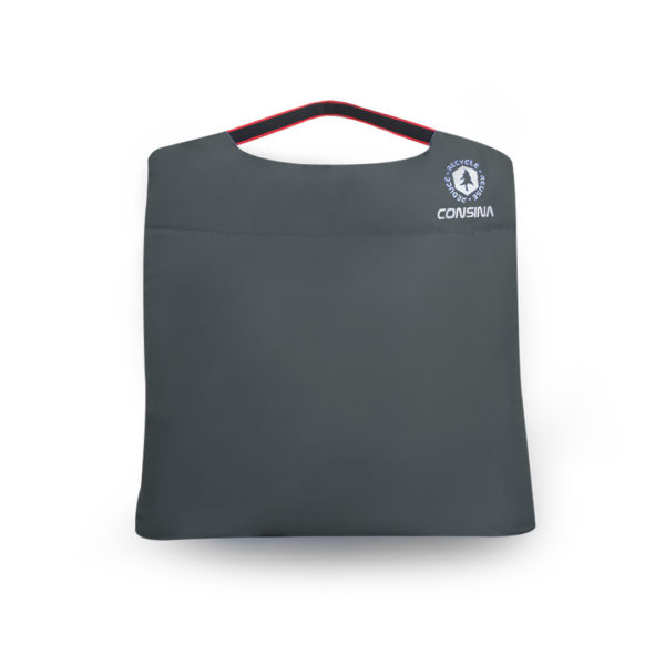 CONSINA SHOPPING BAG CSN 03, DARK GREY