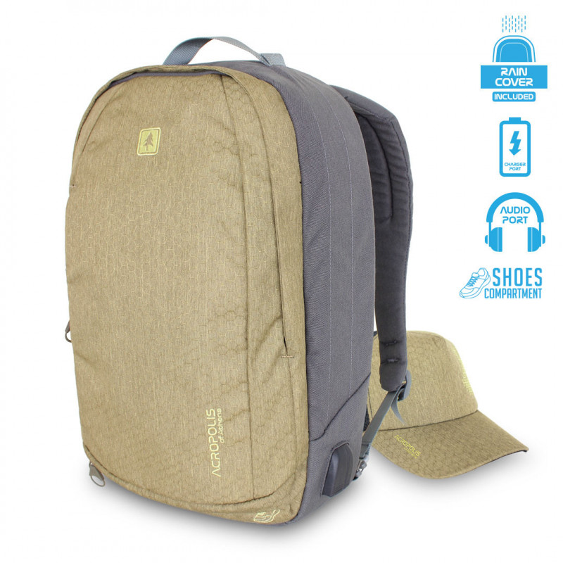 CONSINA ACROPOLIS RANSEL LAPTOP, COKELAT MUDA