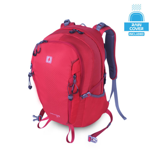 CONSINA TREKKERS RANSEL, MERAH