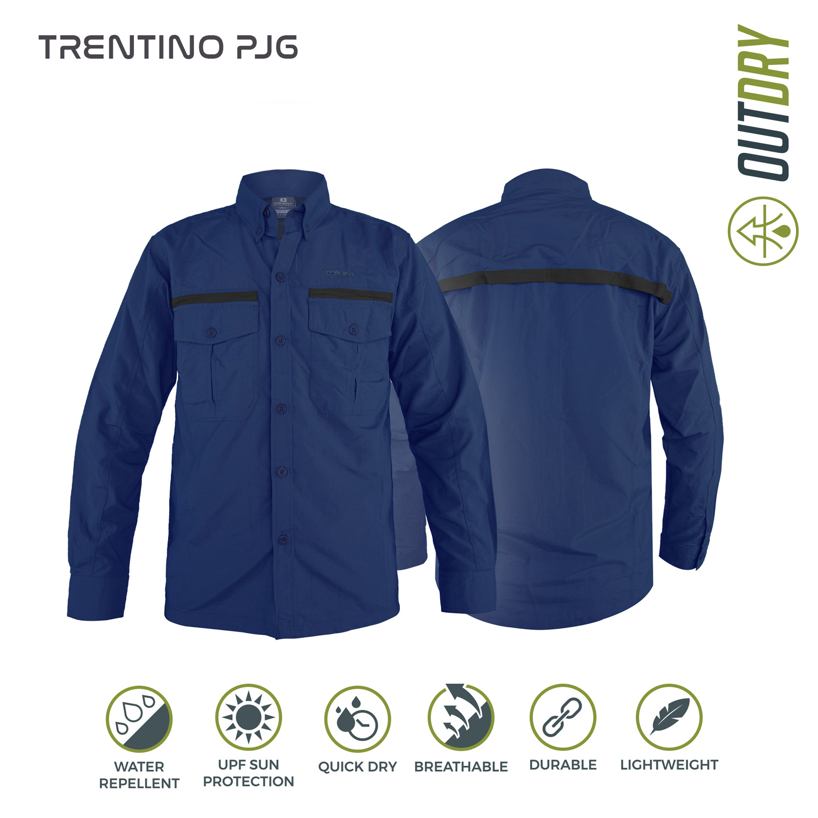 CONSINA TRENTINO KEMEJA LENGAN PANJANG