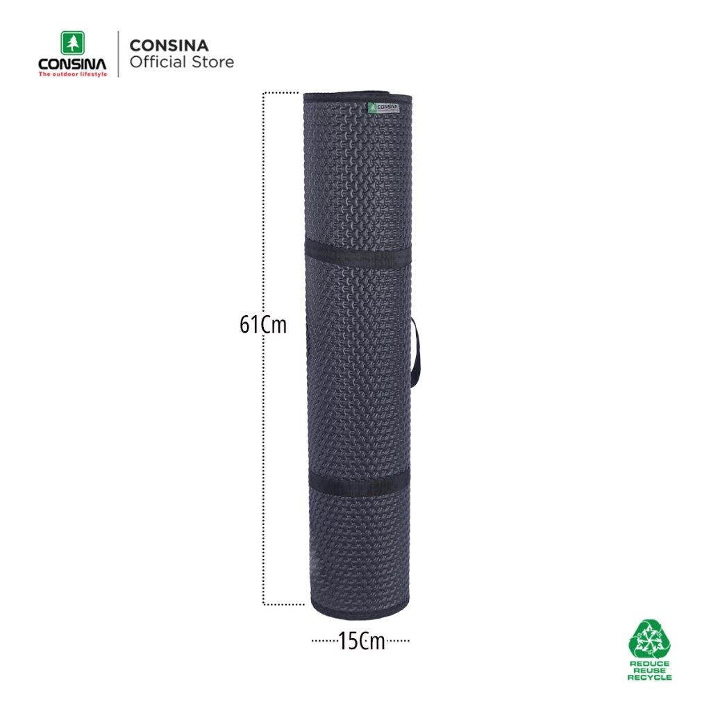Consina Matras Gulung Karet Alas Tidur | Outdoor Camping Gunung Hiking Pramuka