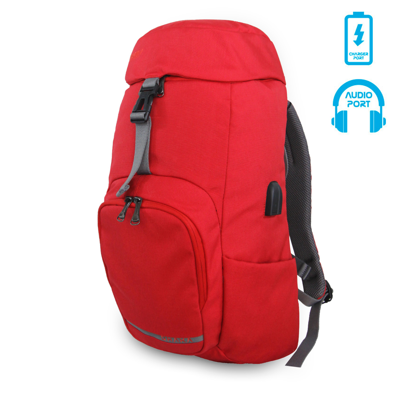 CONSINA DHAKA RANSEL TRAVEL LAPTOP MERAH Toko Online Consina Official Store