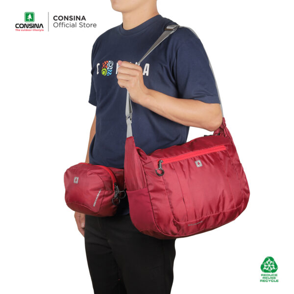 CONSINA SAVANNA TAS BAHU SELEMPANG SLING BAG | 2 TAS 1 HARGA