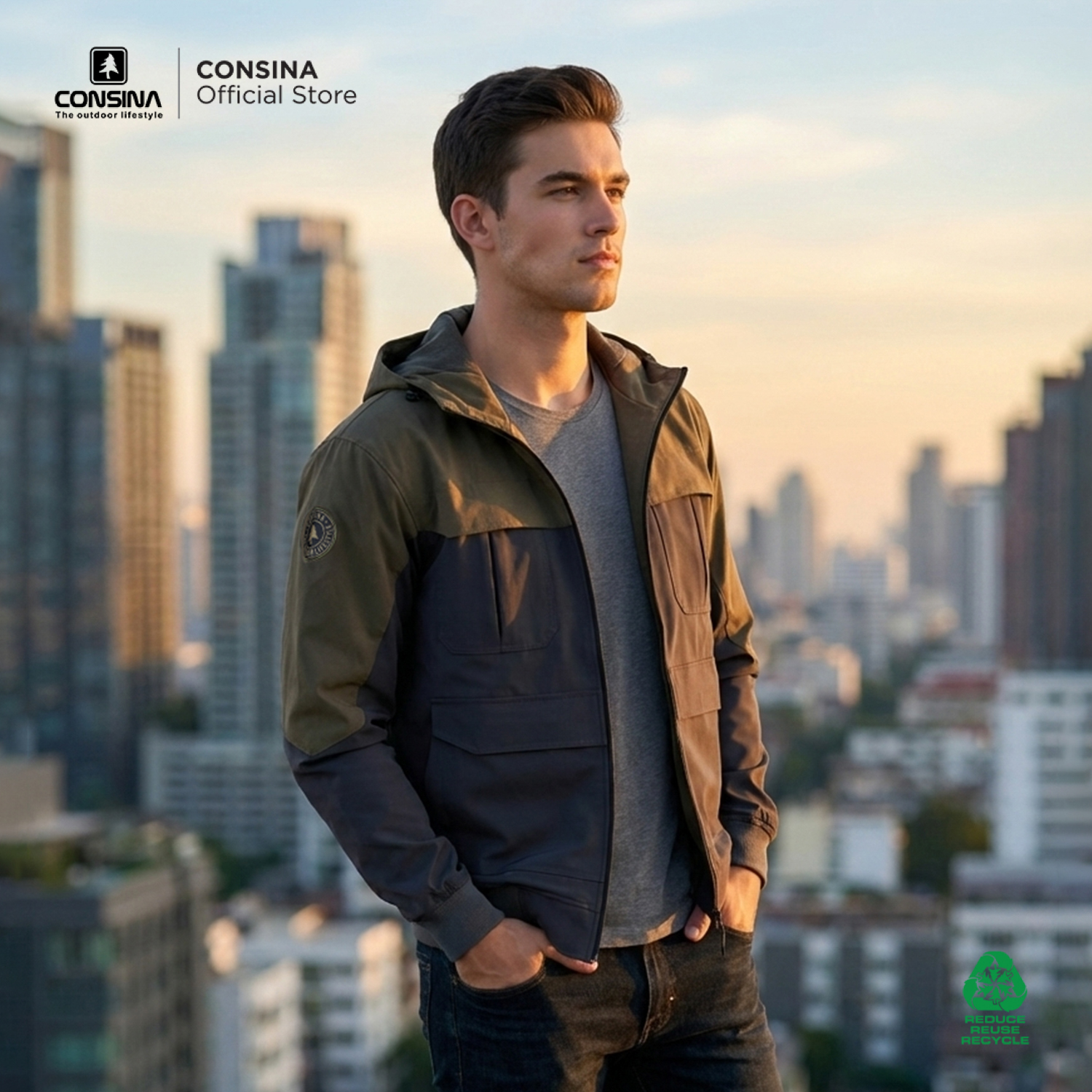 CONSINA NAICA JAKET URBAN TRAVEL