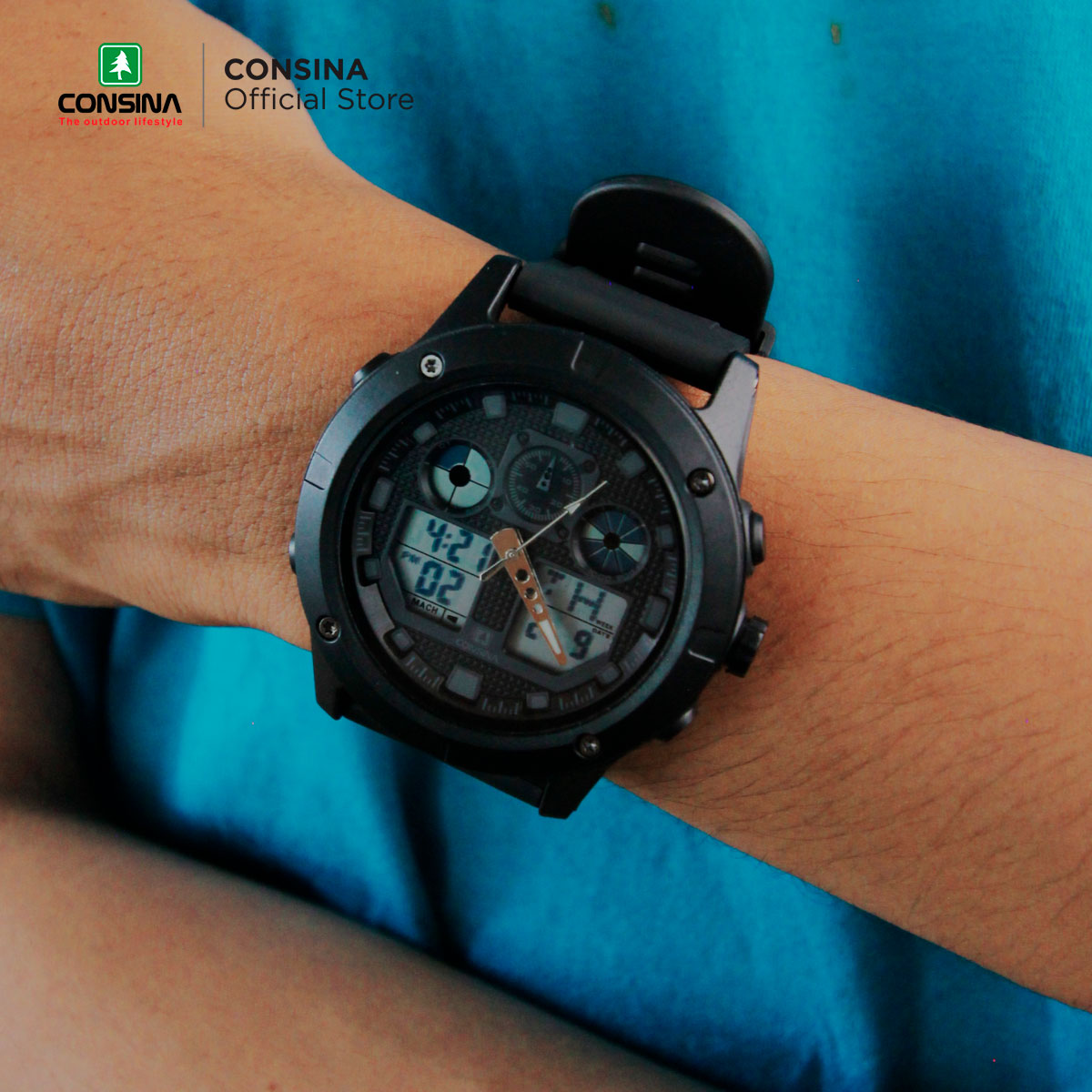 CONSINA WATCH 1514 JAM TANGAN OUTDOOR URBAN