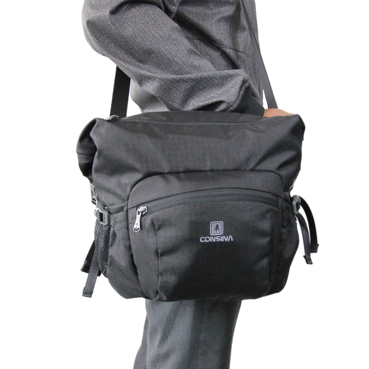 Consina Eindhoven Tas Pinggang Selempang Travel Roll Top