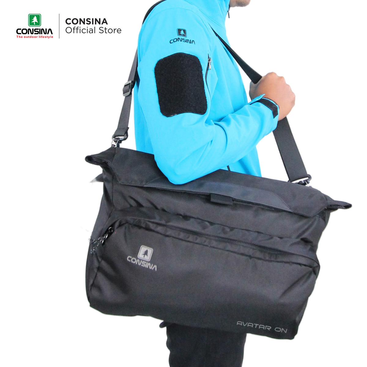 CONSINA AVATAR TAS SELEMPANG LAPTOP