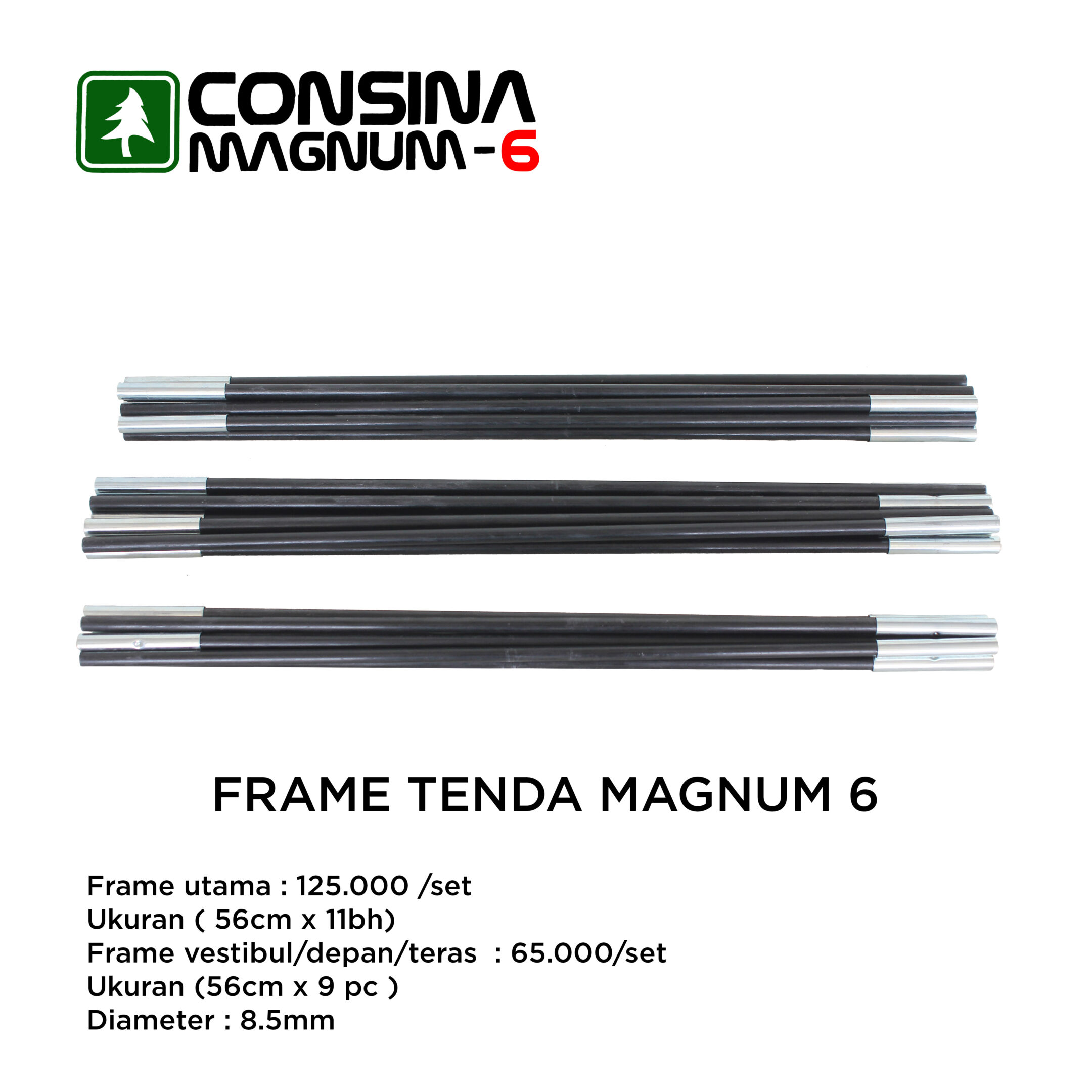 FRAME FIBER GLASS MAGNUM 6