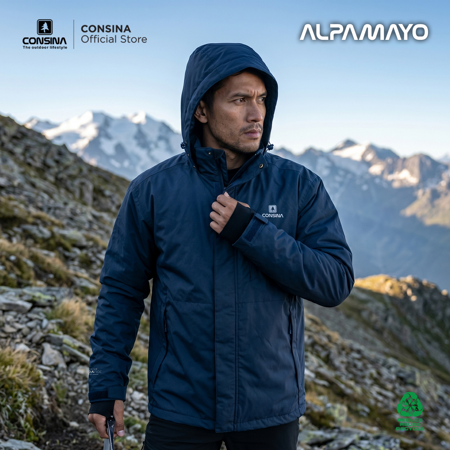CONSINA ALPAMAYO JAKET GUNUNG TRAVEL