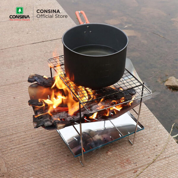 Consina BBQ Grill 03 Alat Panggang Lipat Portable | Pemanggang Outdoor Camping Campervan Kemah
