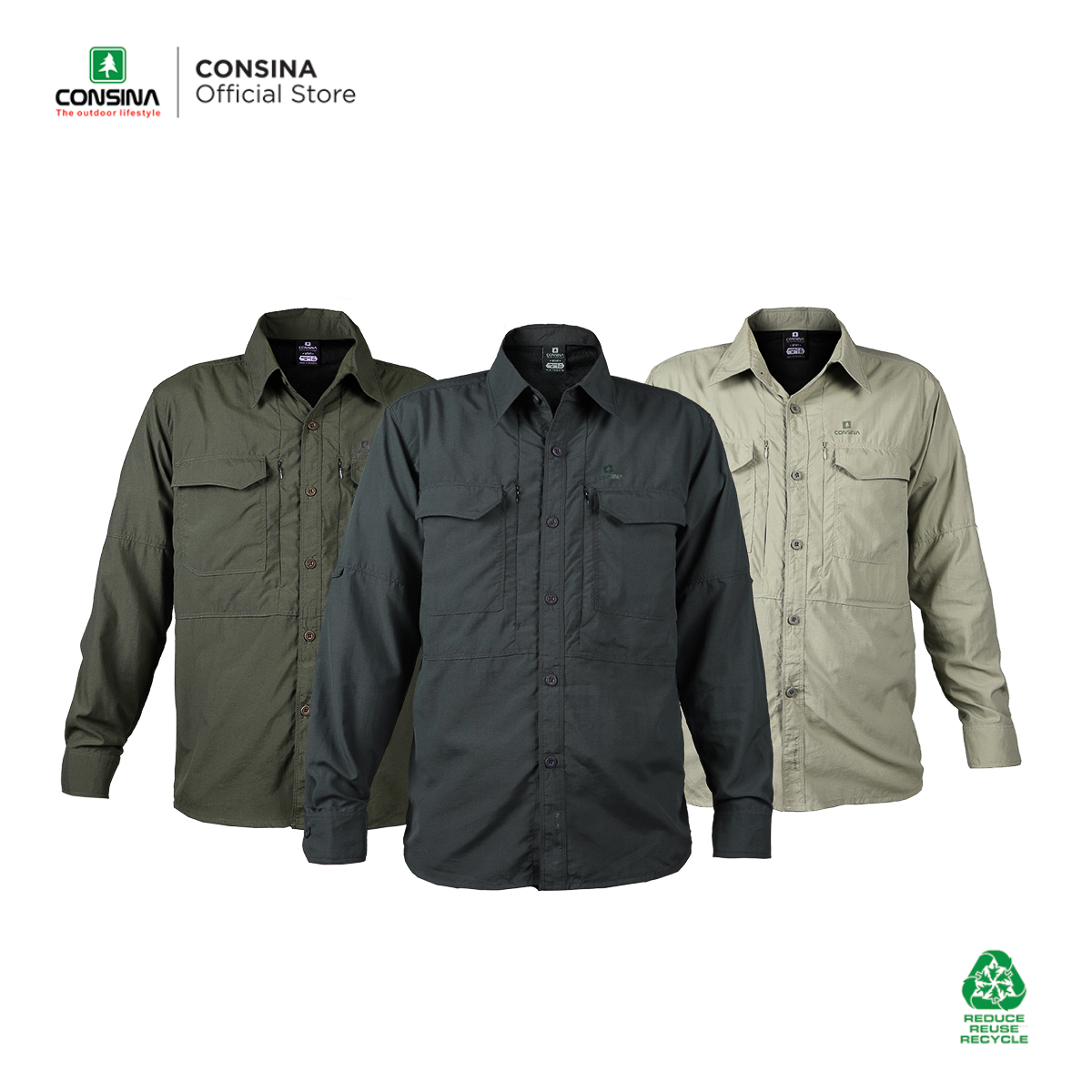 CONSINA MARKSMAN KEMEJA OUTDOOR TRAVEL