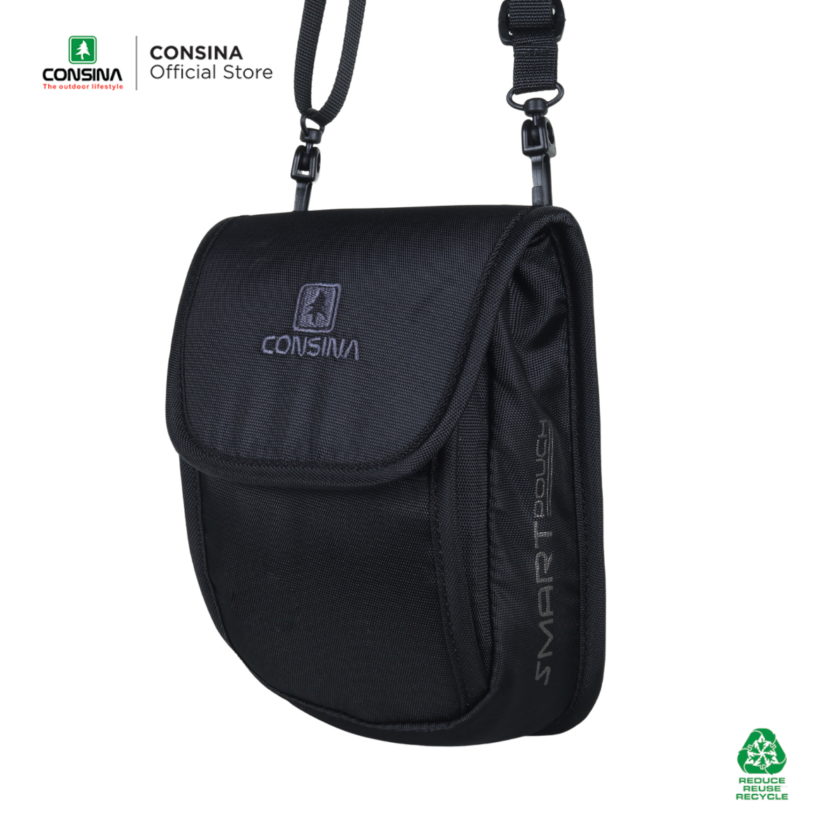 CONSINA SMART POUCH TAS SELEMPANG DOMPET TRAVEL
