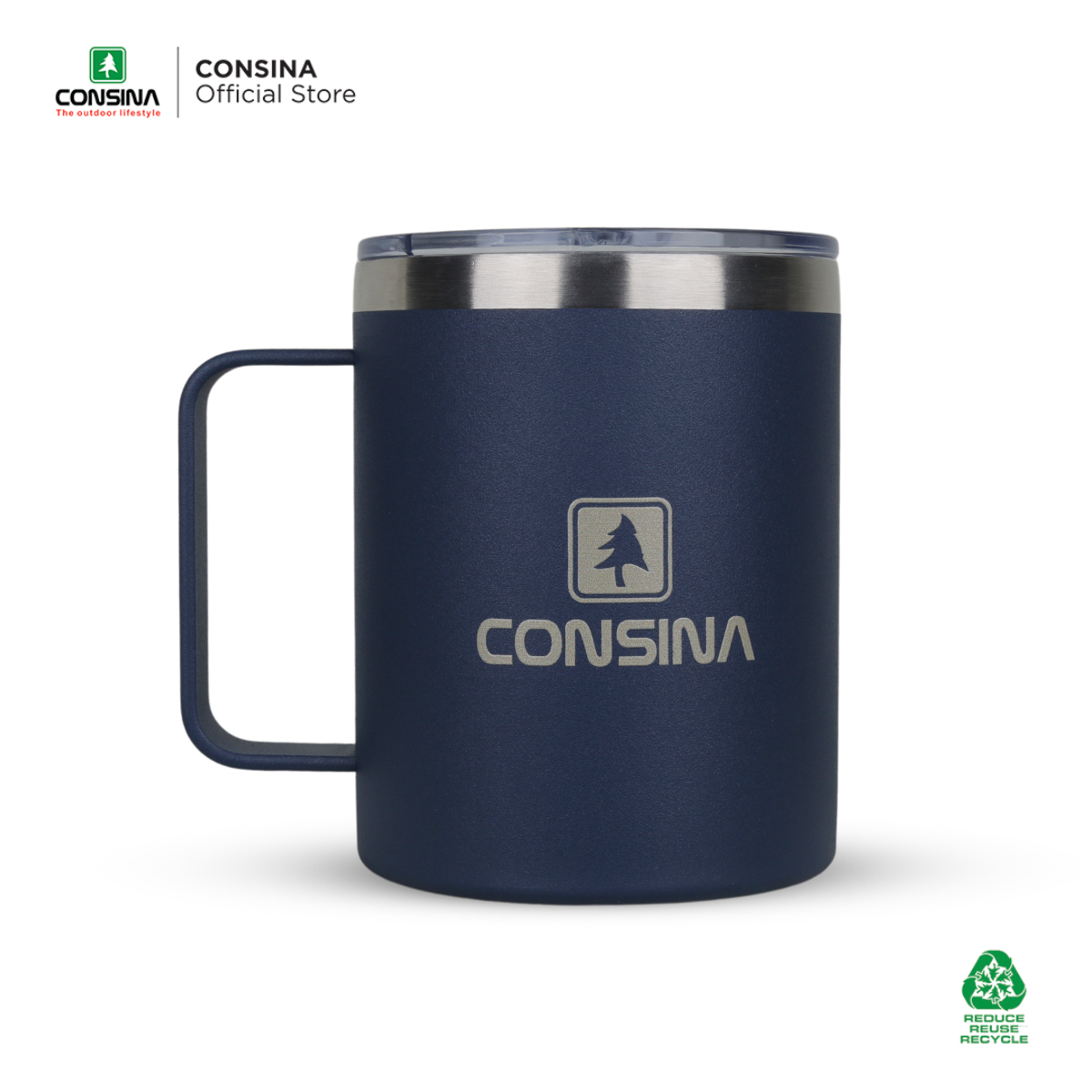 CONSINA STAINLESS STEEL MUG GELAS OUTDOOR
