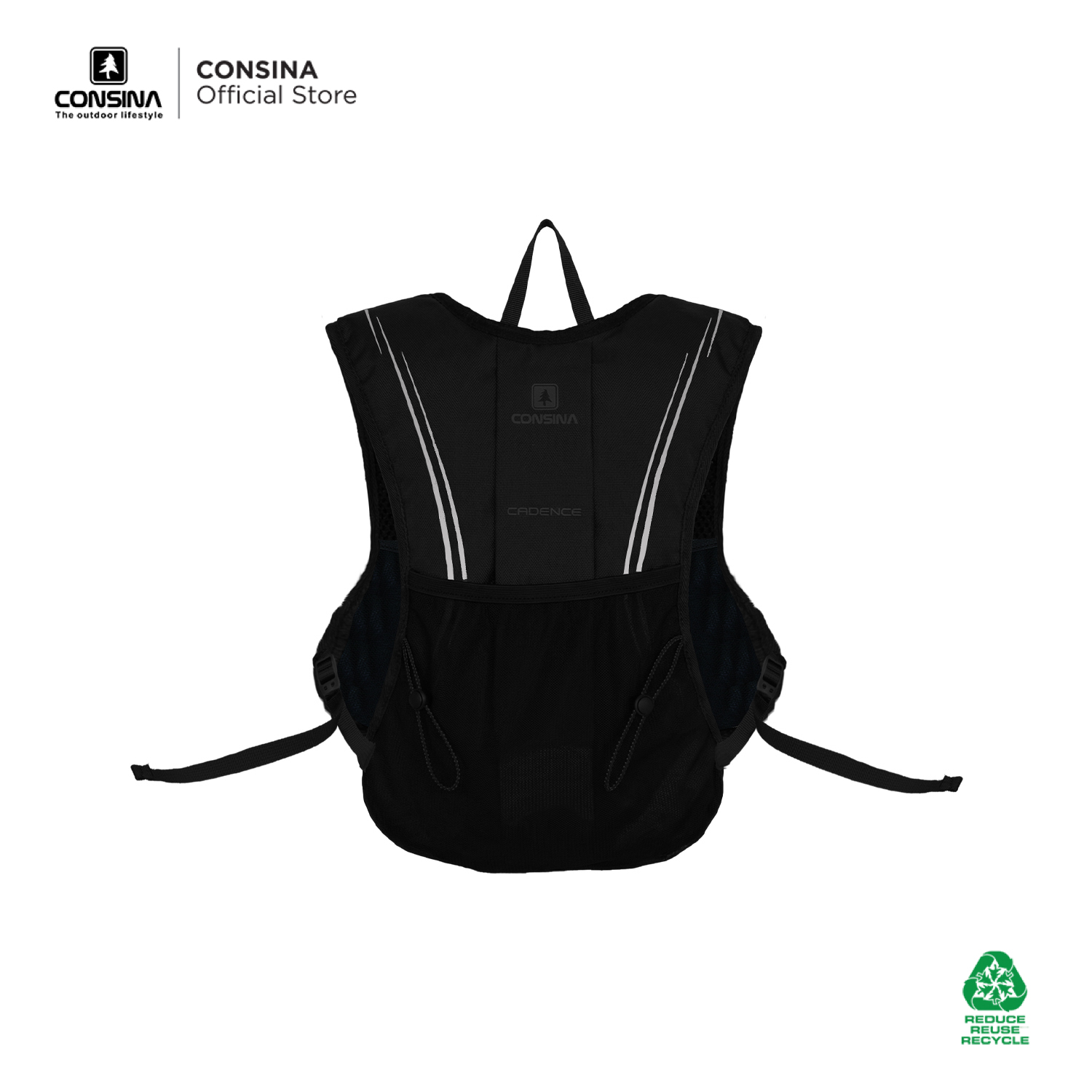 Consina Cadence Running Vest Hydropack Water Blader Outdoor Gunung Trail Running Hiking | Rompi Lari