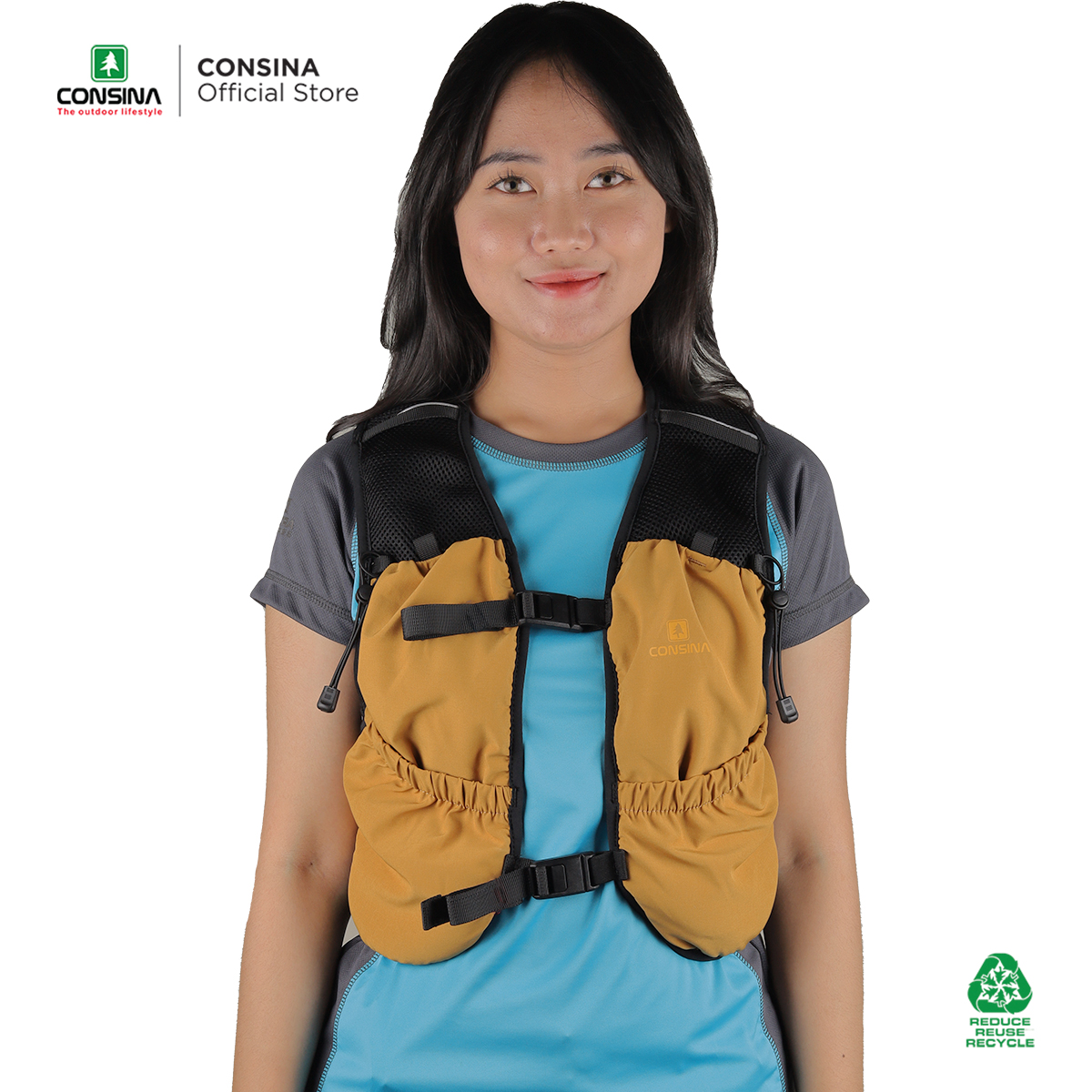 Consina Trail Run Hydropack Vest Outdoor Gunung Hiking | Rompi Lari Running Ultra