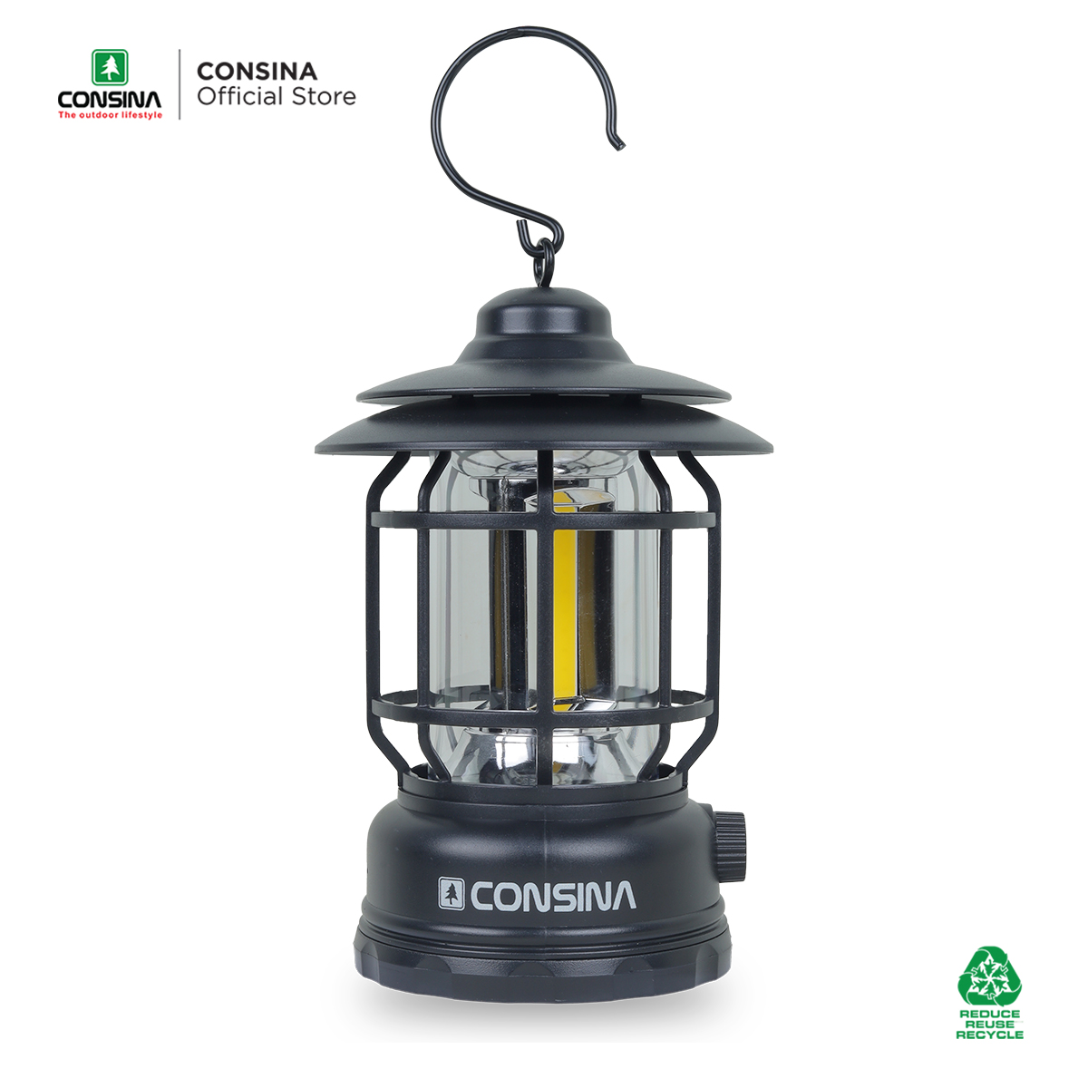 CONSINA CAMPING LAMP LAMPU TENDA | OUTDOOR GUNUNG CAMPERVAN RECHARGE