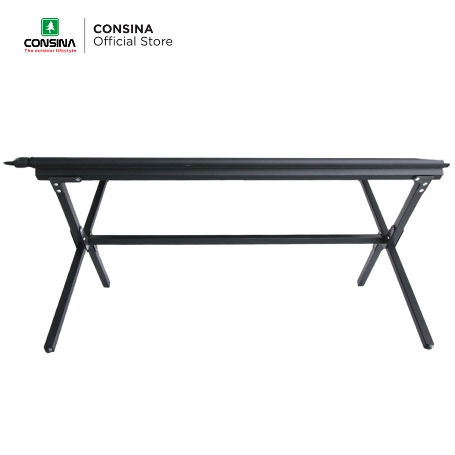 Consina Alloy Table Meja Lipat Camping Outdoor| Outbound Campervan