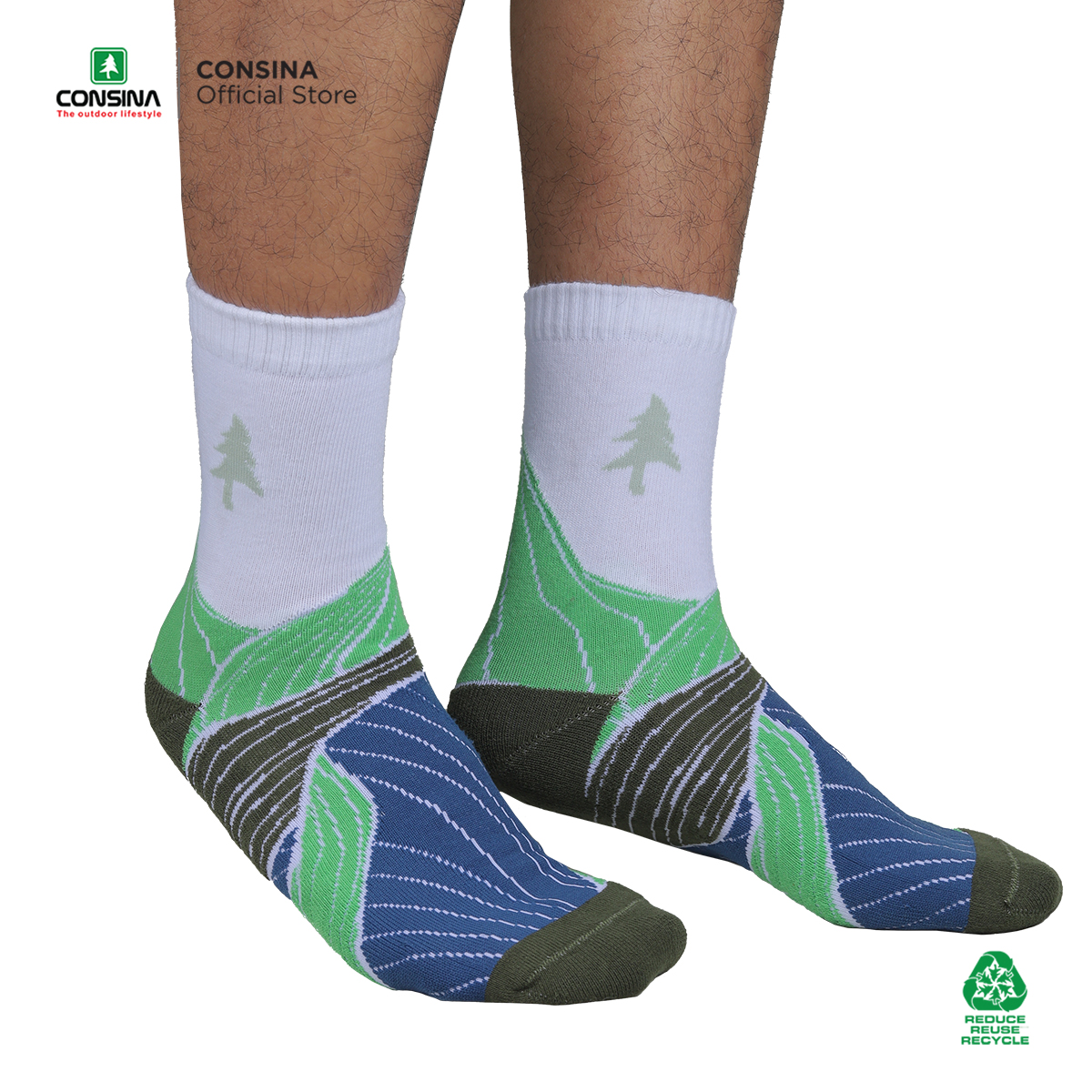 Consina Ahana Socks Kaos Kaki Panjang Outdoor Olahraga Urban