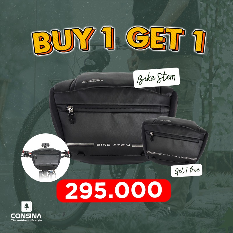 CONSINA BIKE STEM TAS SEPEDA BUY 1 GET 1
