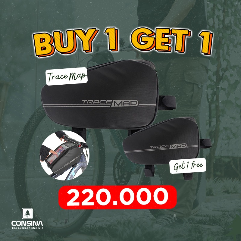 CONSINA TRACE MAP TAS SEPEDA BUY 1 GET 1