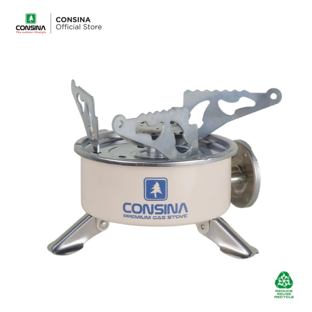 Consina Premium Gas Stove Kompor Camping Portable | Stove Gunung Outdoor