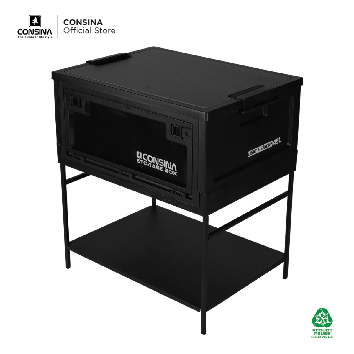 Consina Storage Box 45L | Camping Outdoor Campervan Glamcamp Korean Style
