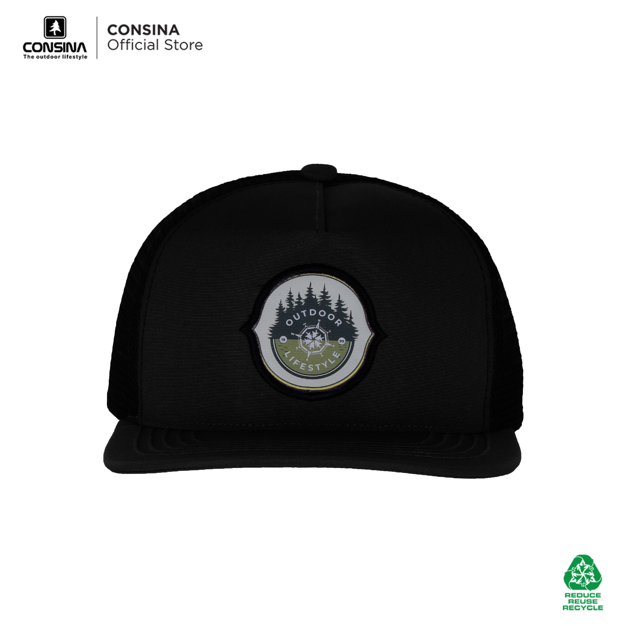 CONSINA TPJ 48 TOPI GUNUNG JARING OUTDOOR HIKING ADVENTURE CAP