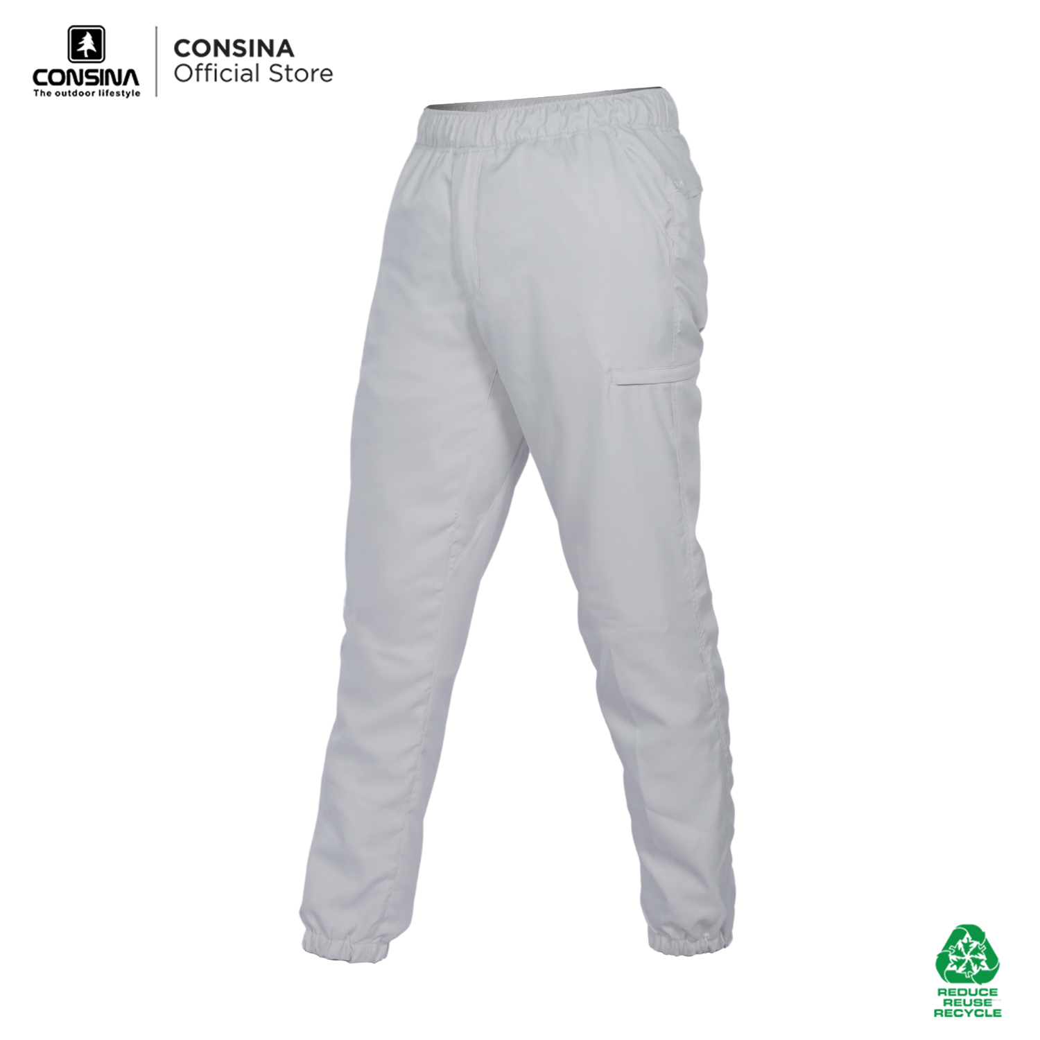 Consina Longmont Celana Panjang Chino Karet Pinggang Quickdry Stretch LightTex Material | Travel Outdoor Hiking