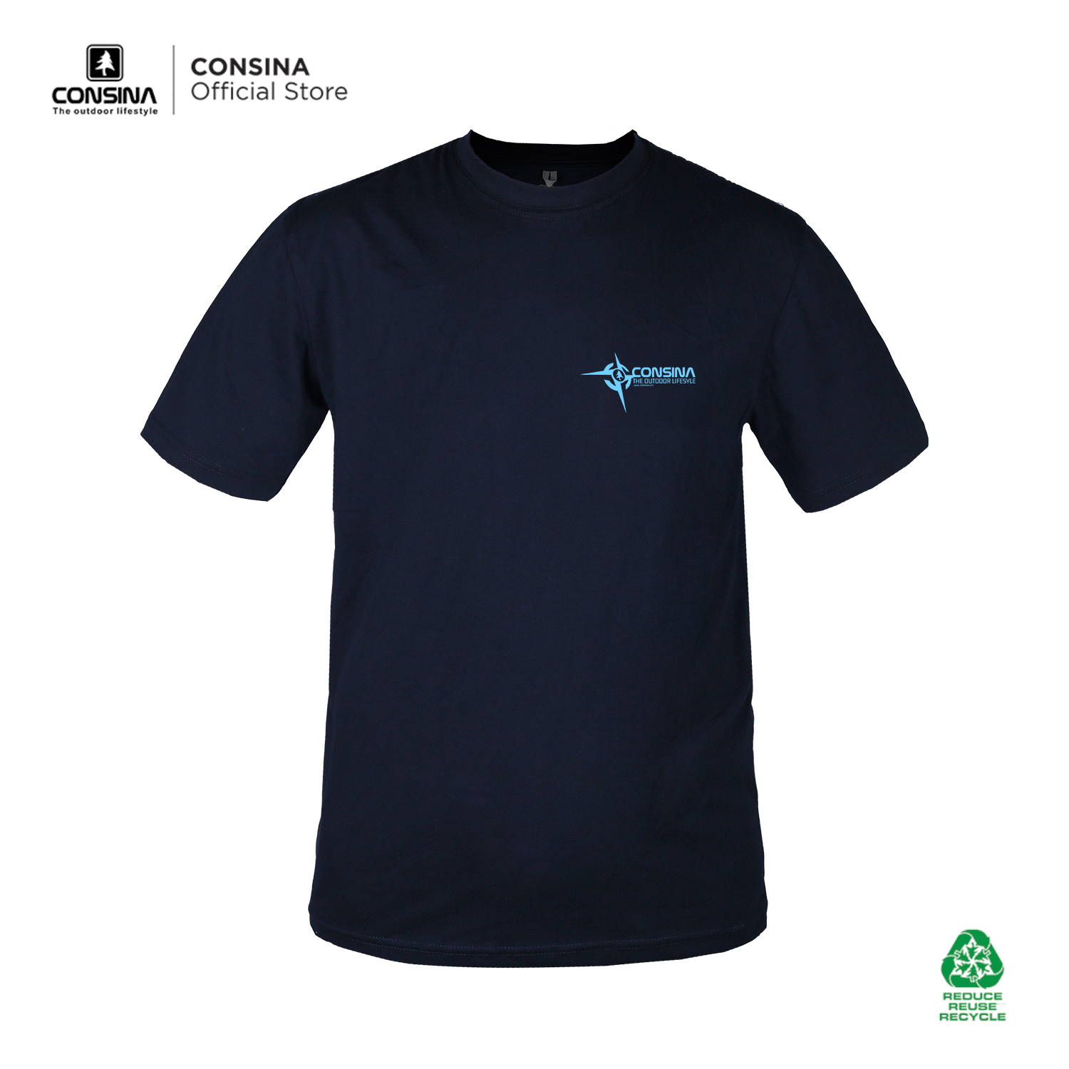 CONSINA TSHIRT KAOS LENGAN PENDEK OUTDOOR TS 164 | GUNUNG TRAVEL