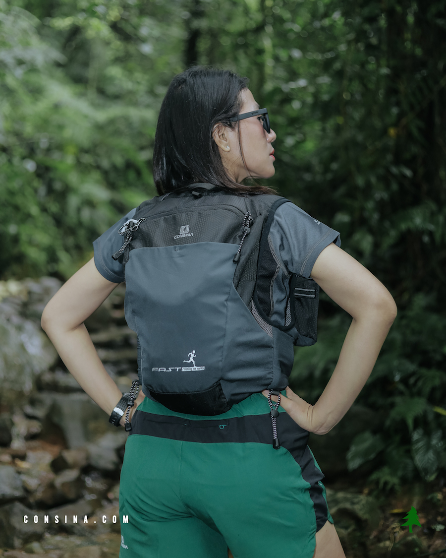 Consina Fast Run Vest Rompi Lari Hydropack | Outdoor Gunung Trail Run Hiking Bike | Water Bladder In