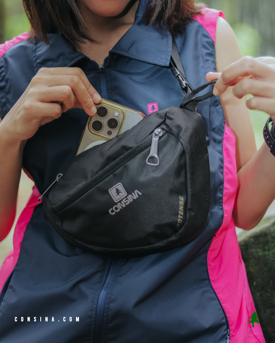 Consina Totense Tas Selempang Sling Bag | Outdoor Travel Gunung