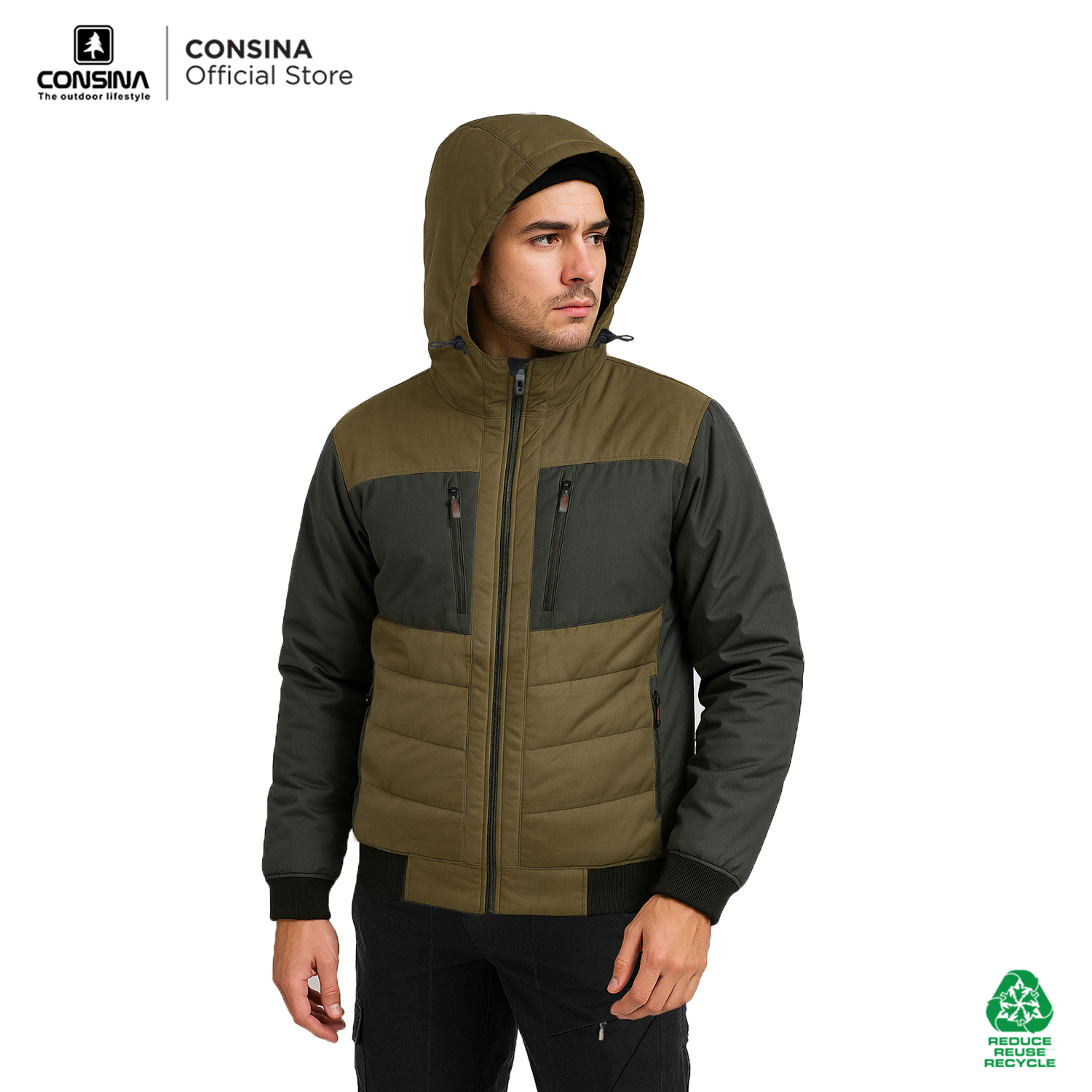 Consina Zermatt Jaket Cropped Gunung Outdoor Urban