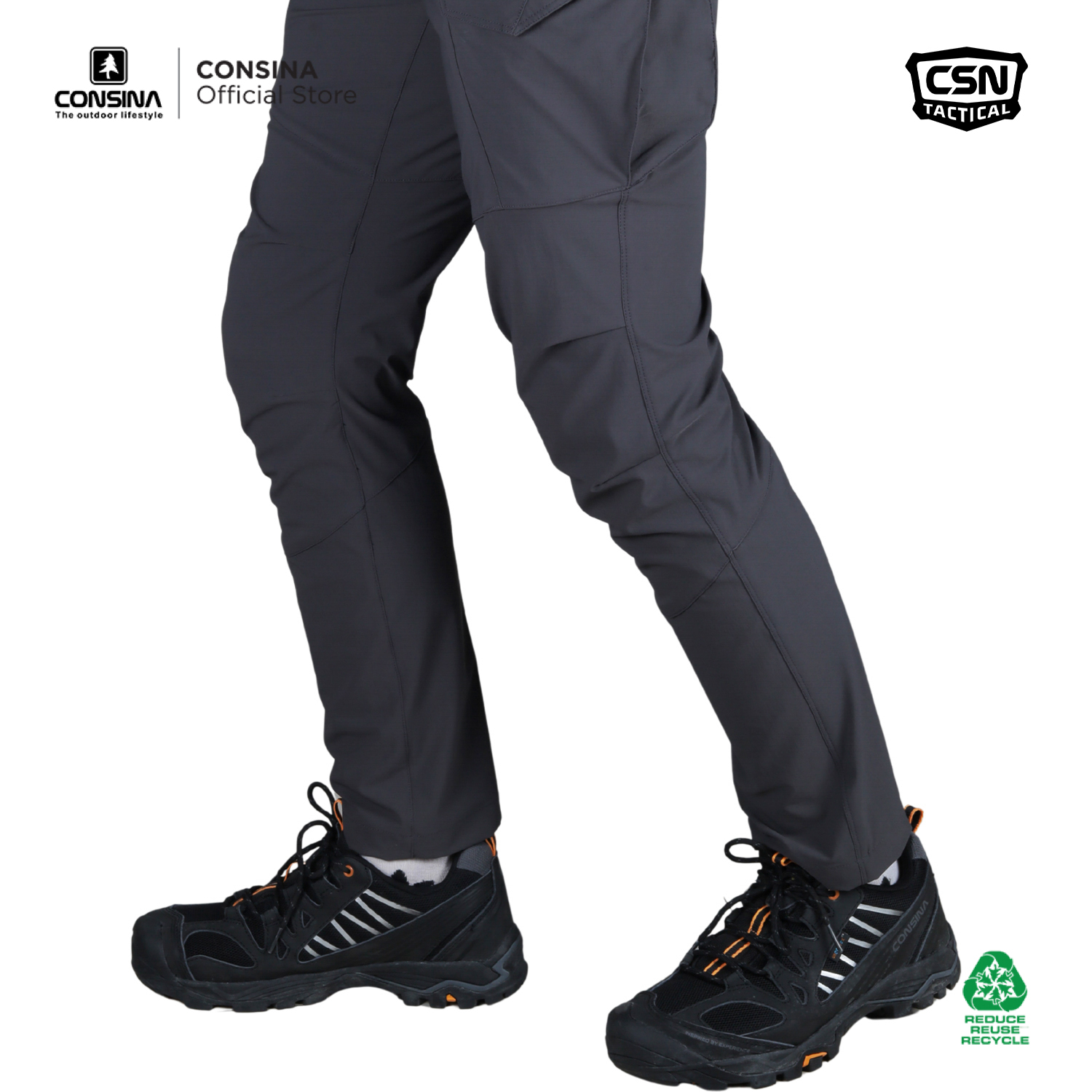 Consina Gunner Tactical Series Celana Panjang Outdoor Quickdry | Hiking Gunung Military