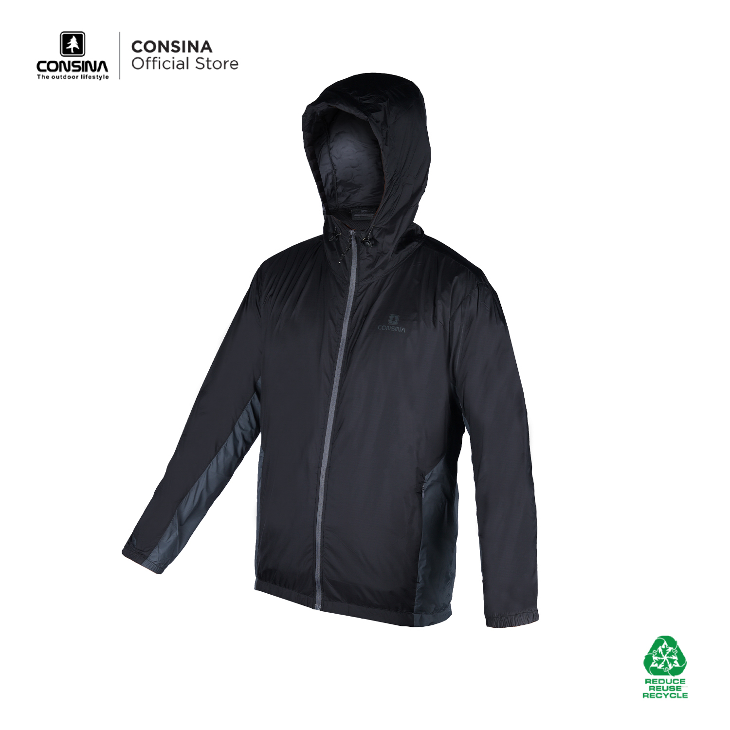 Consina Reese Jaket Super Light Outdoor | Hiking Sepeda Travel Trail Running Packable