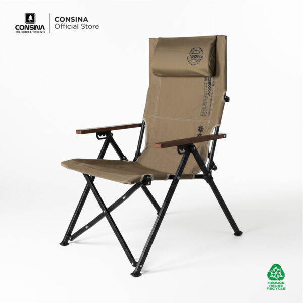 Consina Nap Chair Kursi Camping Tactical Premium | Outdoor Camper Van Gunung