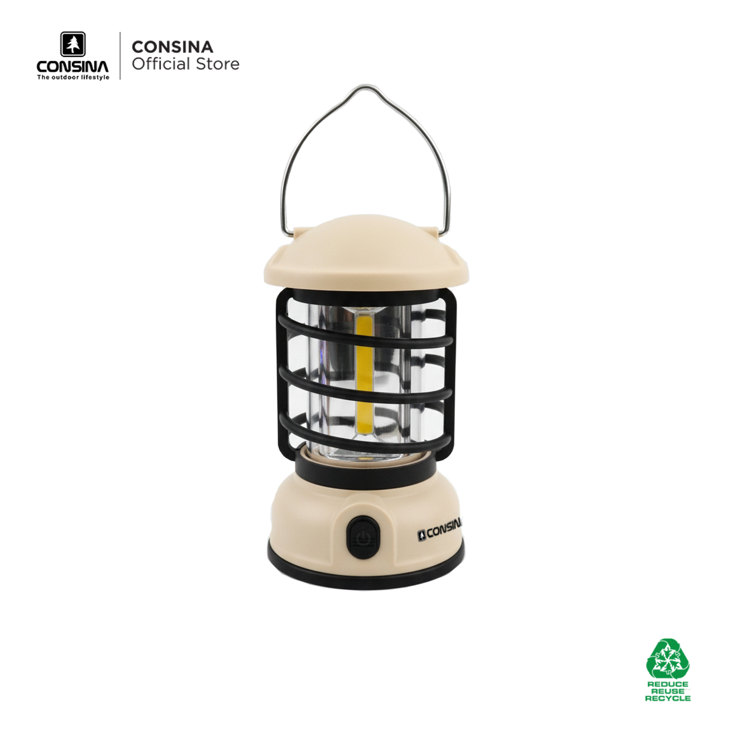 Consina Lantern L803 Lampu Tenda Camping Outdoor Hiking Gunung Mancing Batterai AA