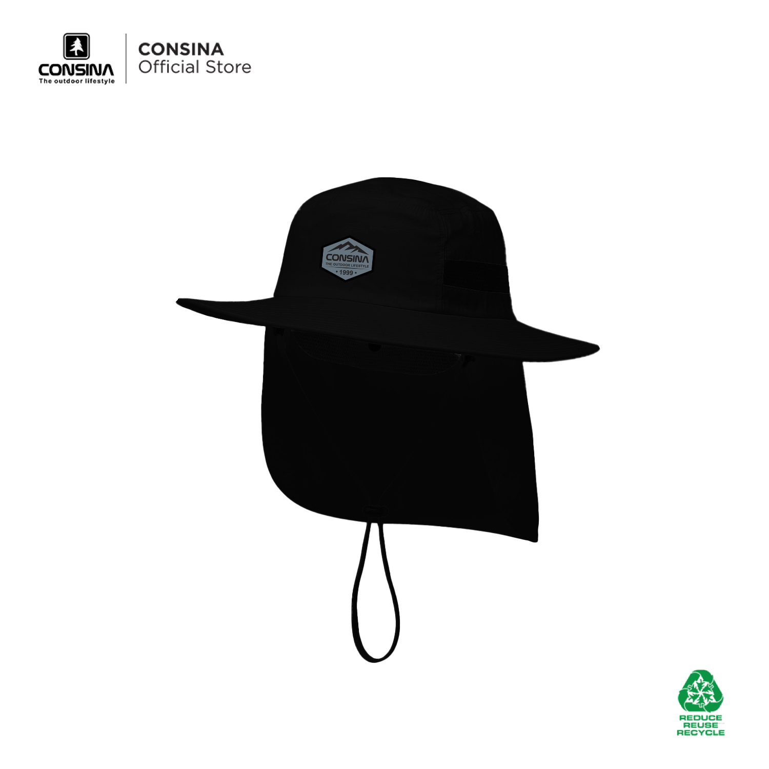 Consina Summer Sun Hat Topi Outdoor Quickdy | Mancing Gunung Hiking Travelling