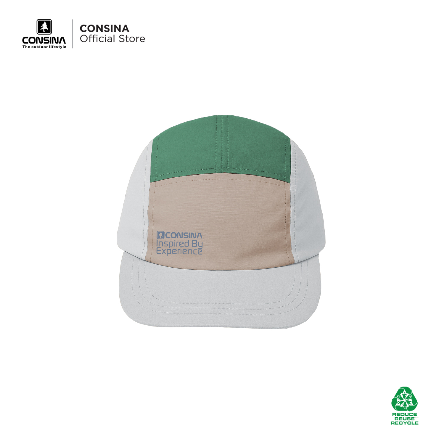 Consina Light Cap 01 Topi Outdoor 5 Panel Quick Dry | Gunung Camping Trail Run