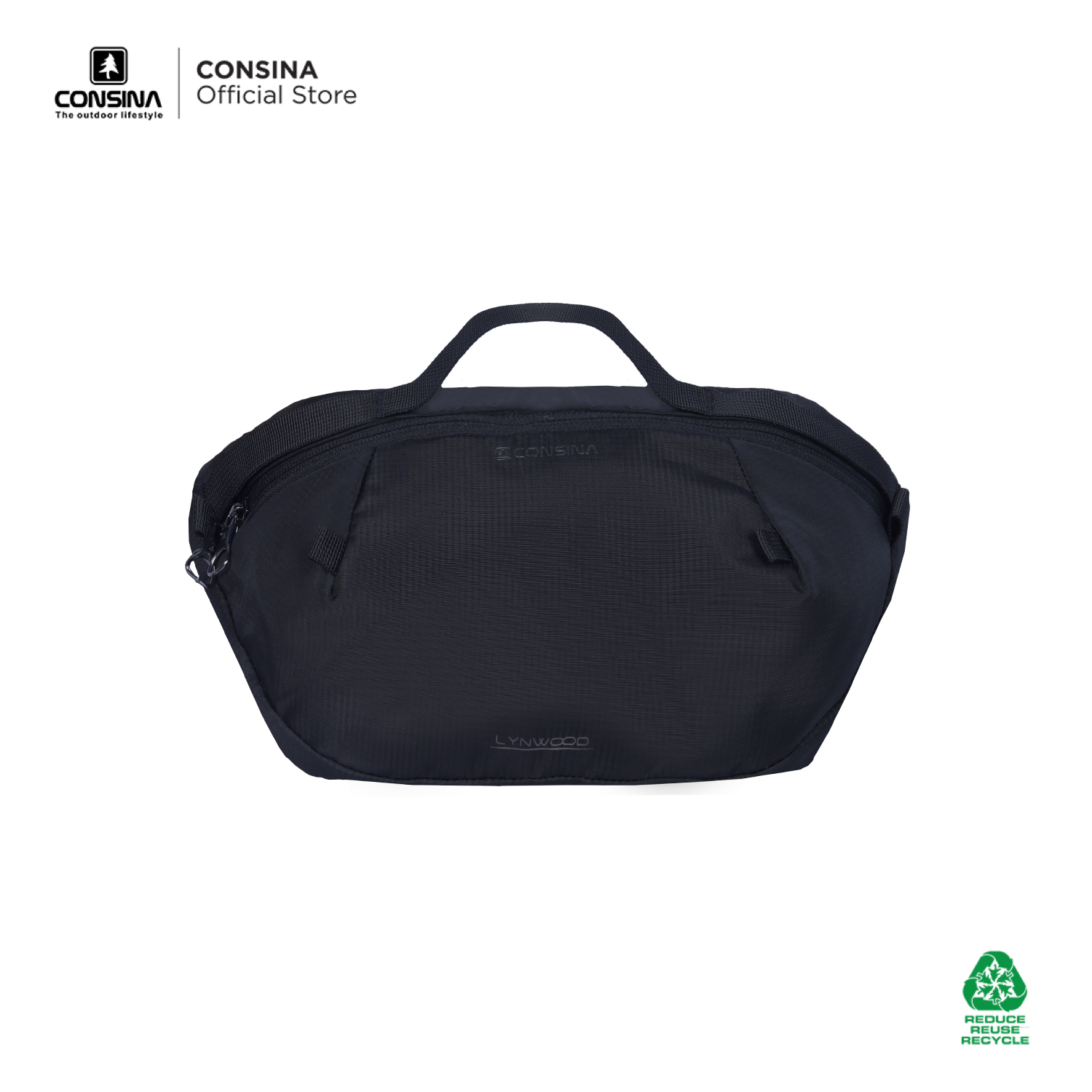 Consina Lynwood Tas Selempang Sling Bag 5L | Outdoor Travel Gunung Urban