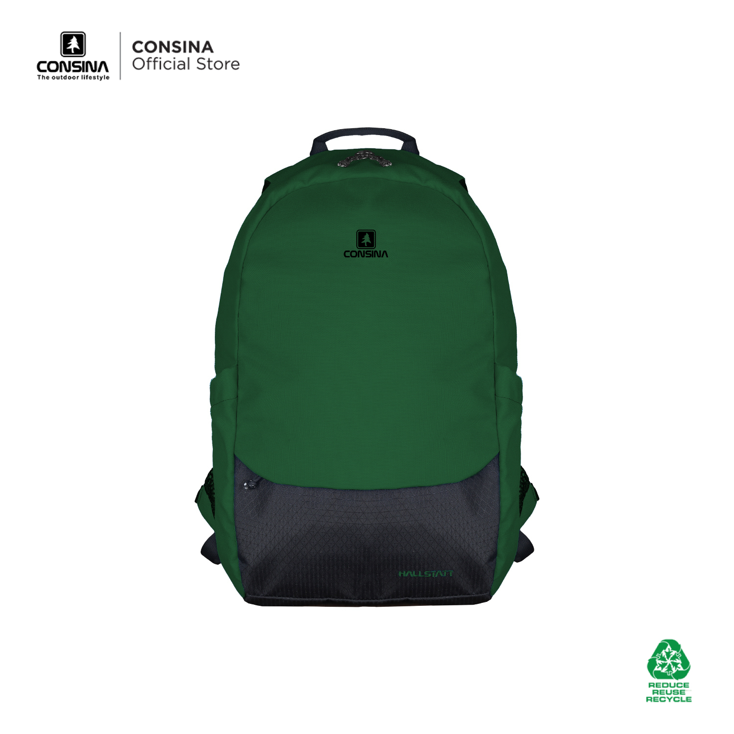 CONSINA HALLSTATT RANSEL BACKPACK SEKOLAH LAPTOP URBAN TRAVEL OUTDOOR