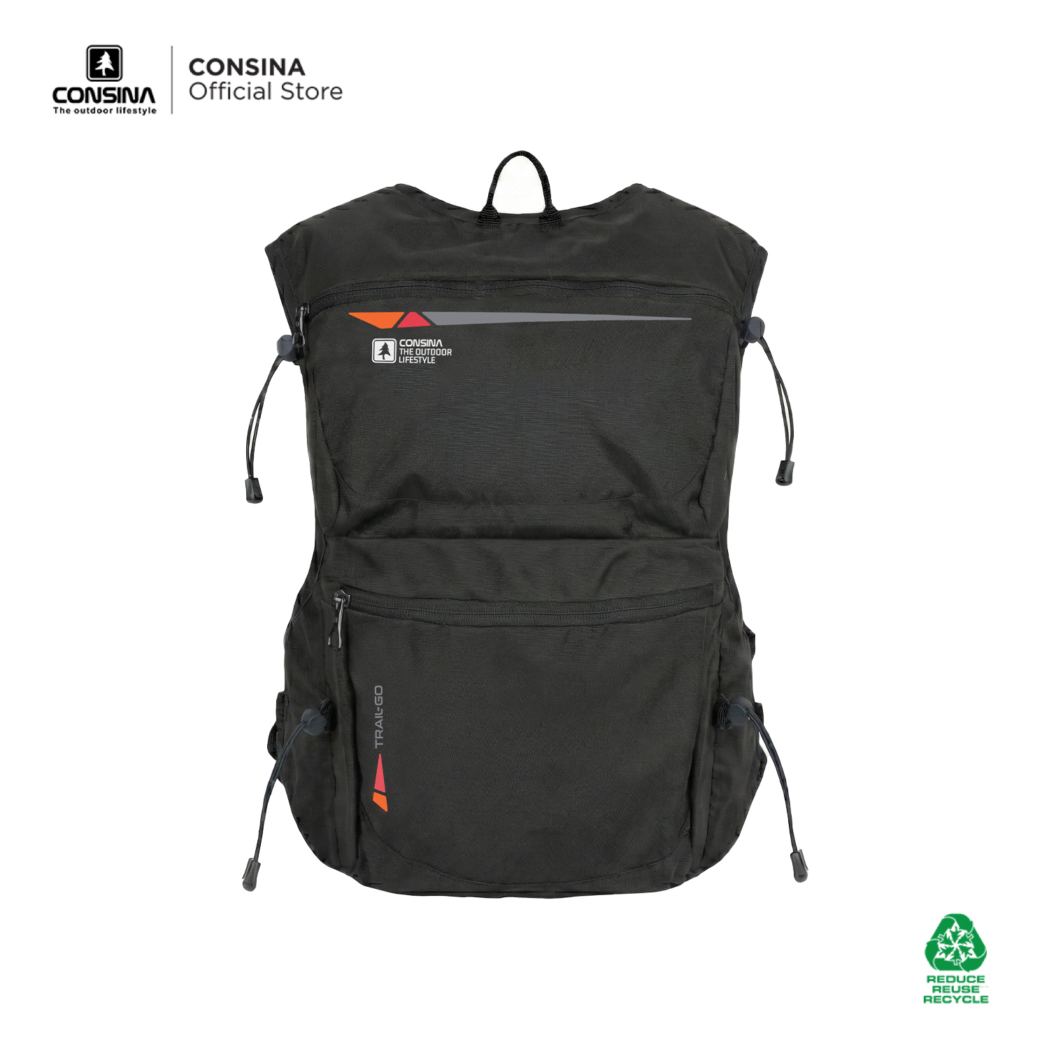 Consina Trail Go Running Vest Rompi Lari | Outdoor Gunung Trail Run Hiking Bike