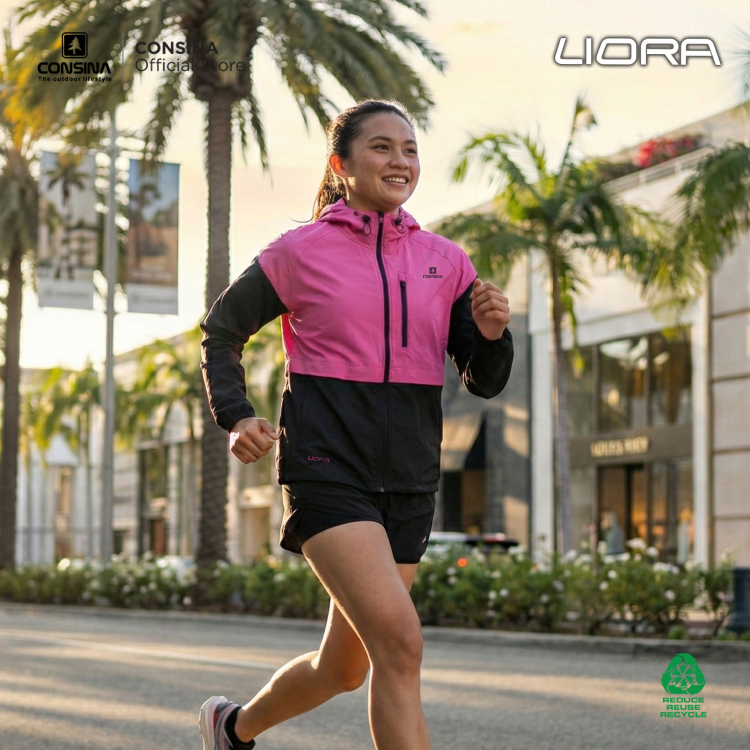 Consina Liora Jaket Sport Outdoor Travel | Urban Hiking Outdoor Gunung