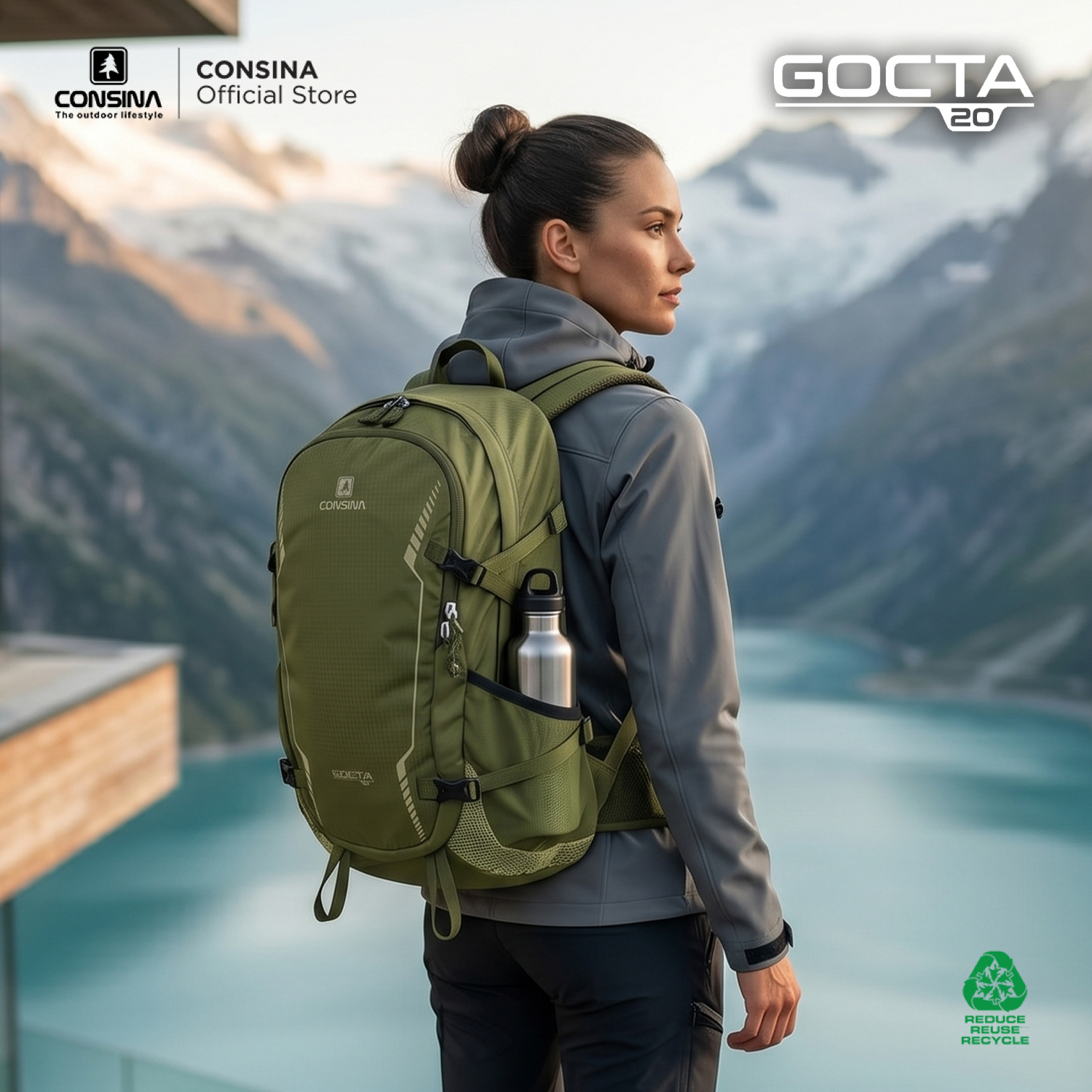 CONSINA GOCTA RANSEL GUNUNG HIKING