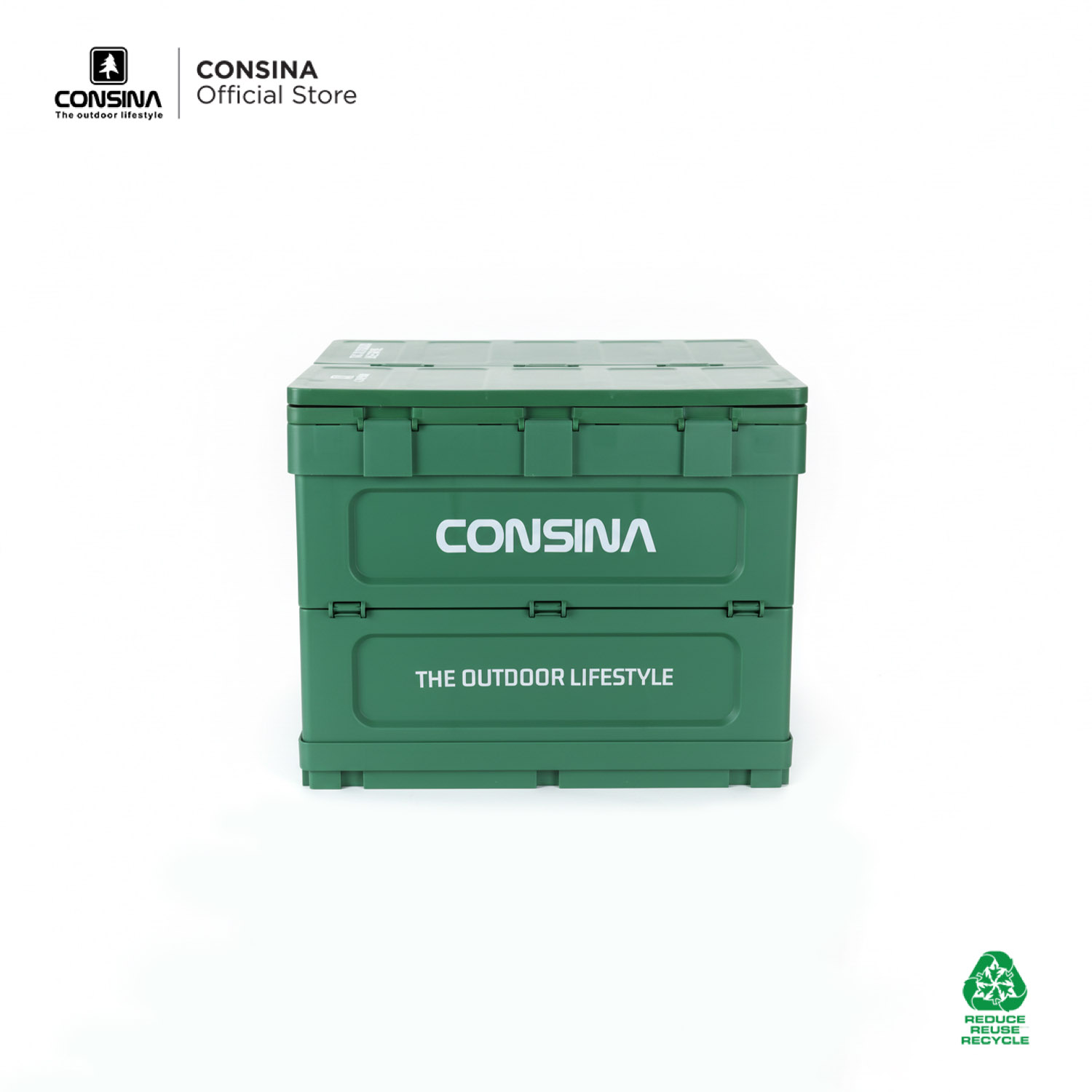 Consina Trek Box Lipat 2 in 1 Bisa Jadi Box dan Meja | Camping Hiking Outdoor Gunung Camper Van Mancing